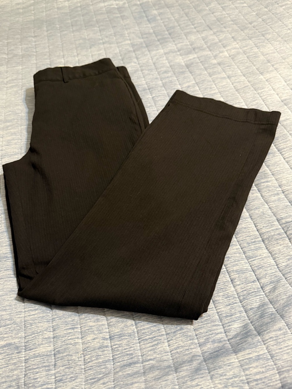 Willi Smith Women’s Size 10 Black Pinstripe Dress Pants Career Business Casual S